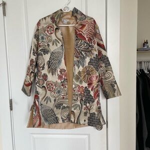 Brocade Reversible Jacket by Grace Chuang